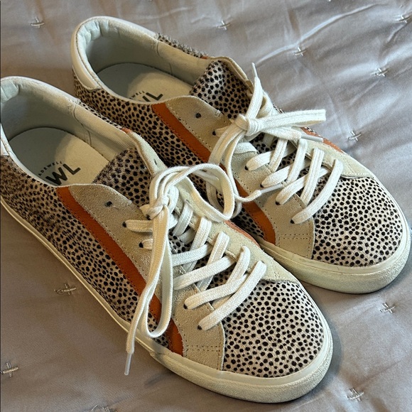 Madewell Low-Top Sidewalk Sneakers in spotted Calf Hair - Picture 6 of 8